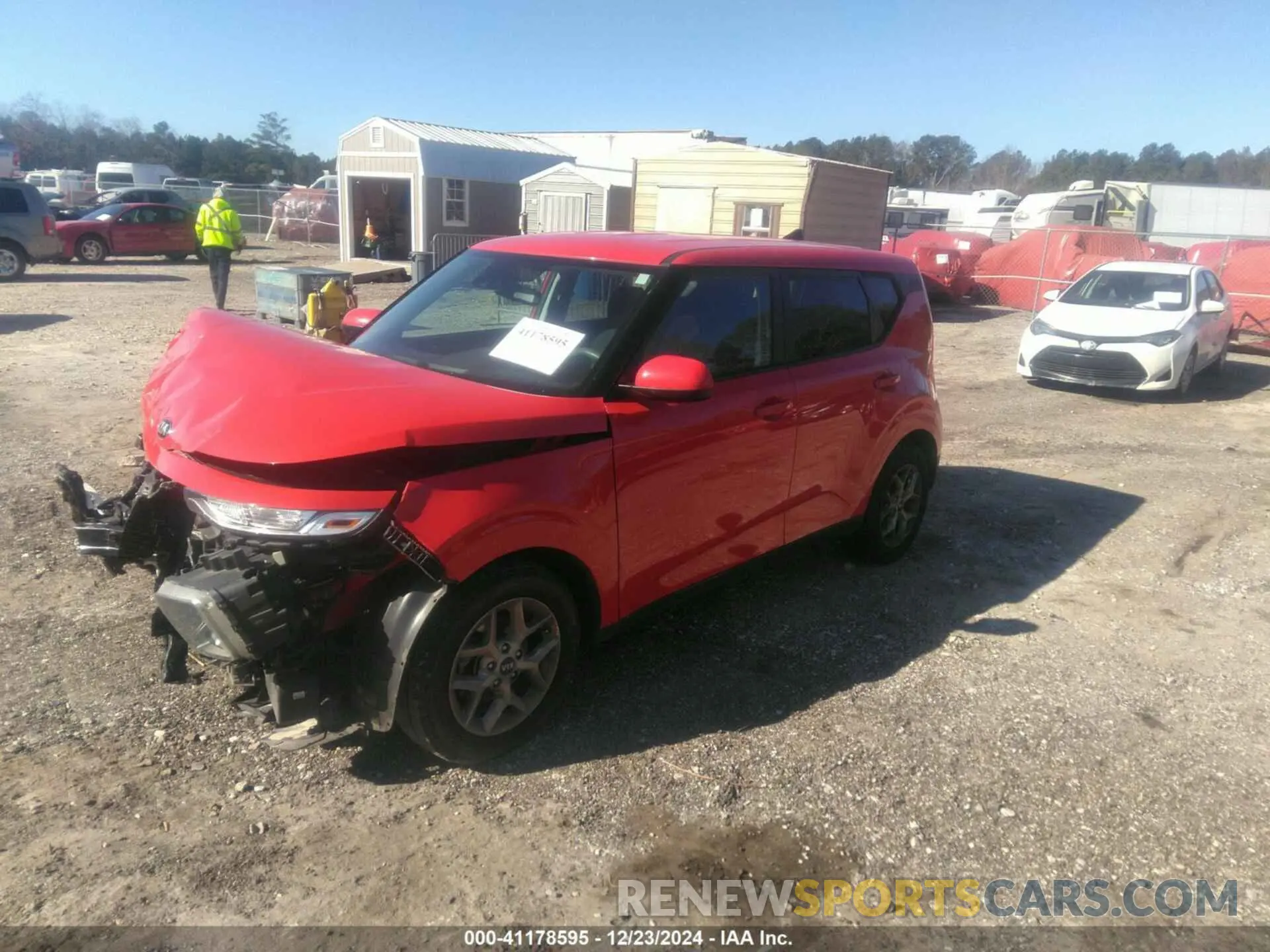 2 Photograph of a damaged car KNDJ23AU6M7748122 KIA SOUL 2021