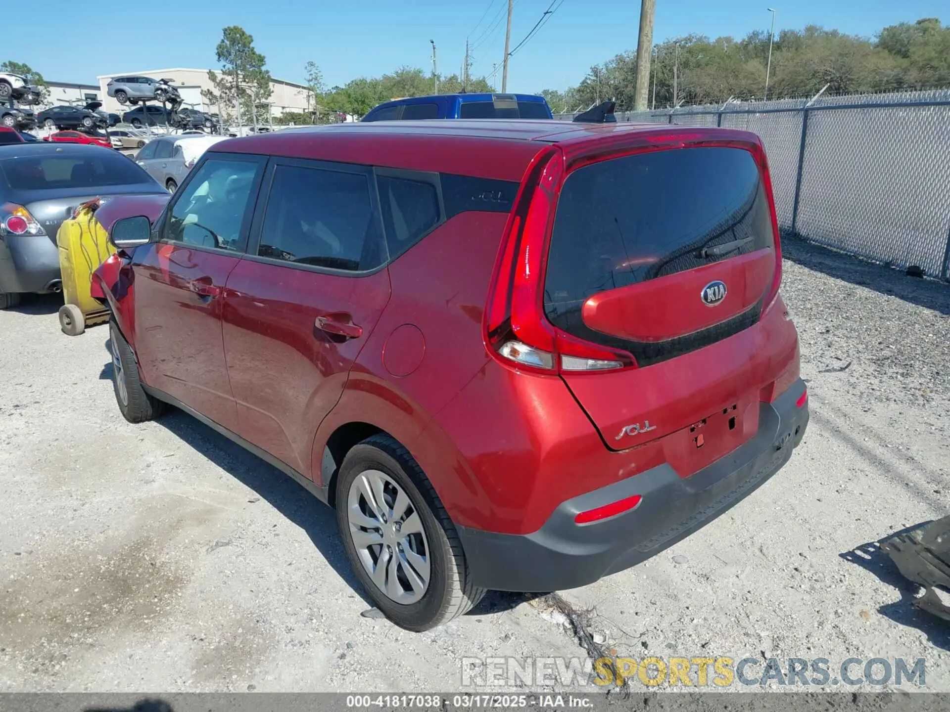 3 Photograph of a damaged car KNDJ23AU6M7755006 KIA SOUL 2021
