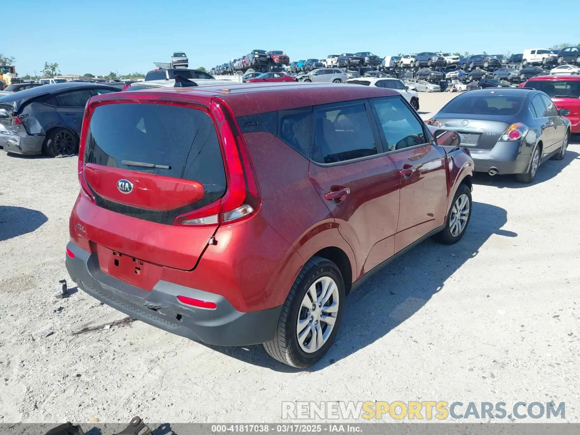 4 Photograph of a damaged car KNDJ23AU6M7755006 KIA SOUL 2021