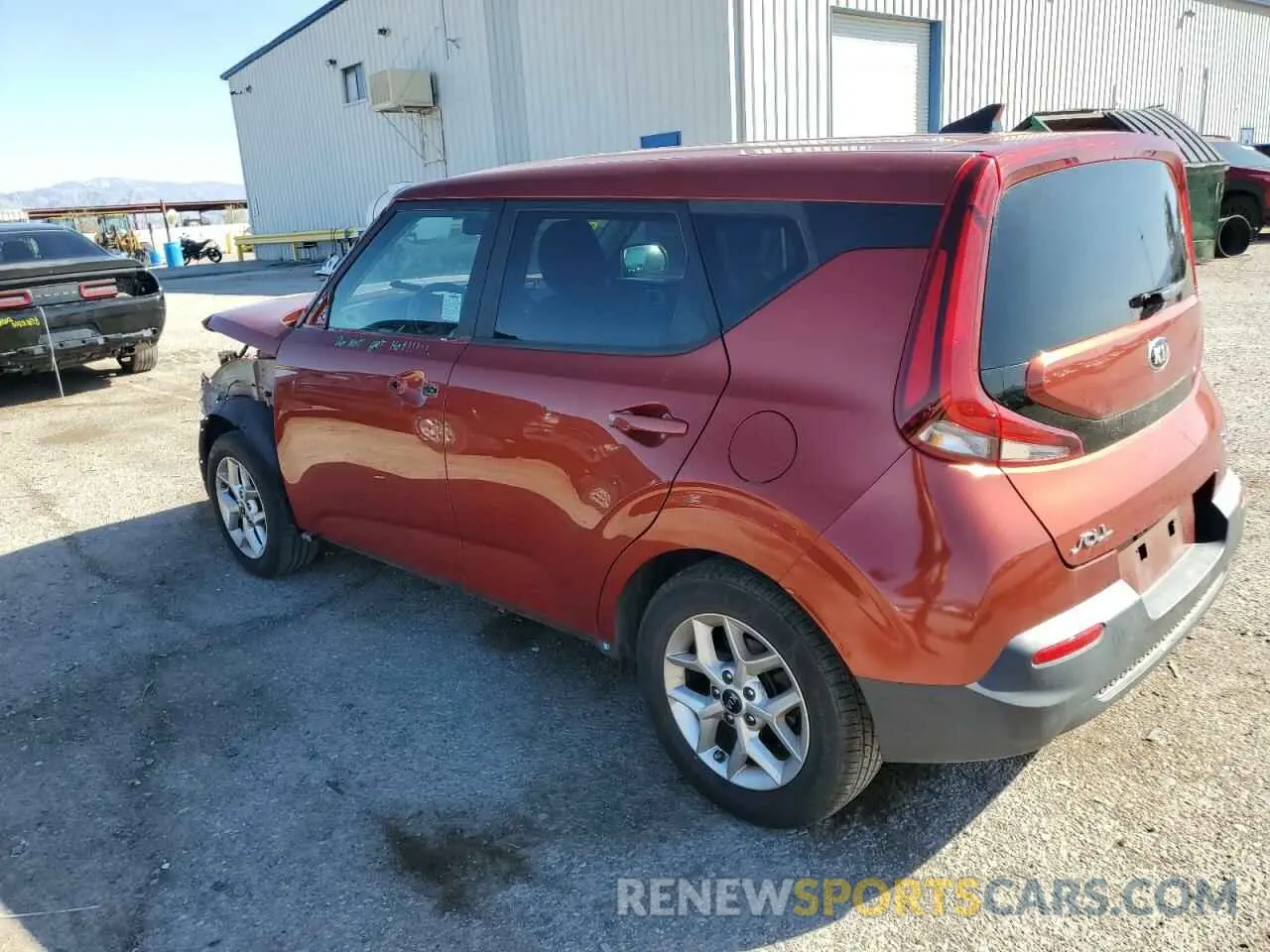2 Photograph of a damaged car KNDJ23AU6M7777118 KIA SOUL 2021