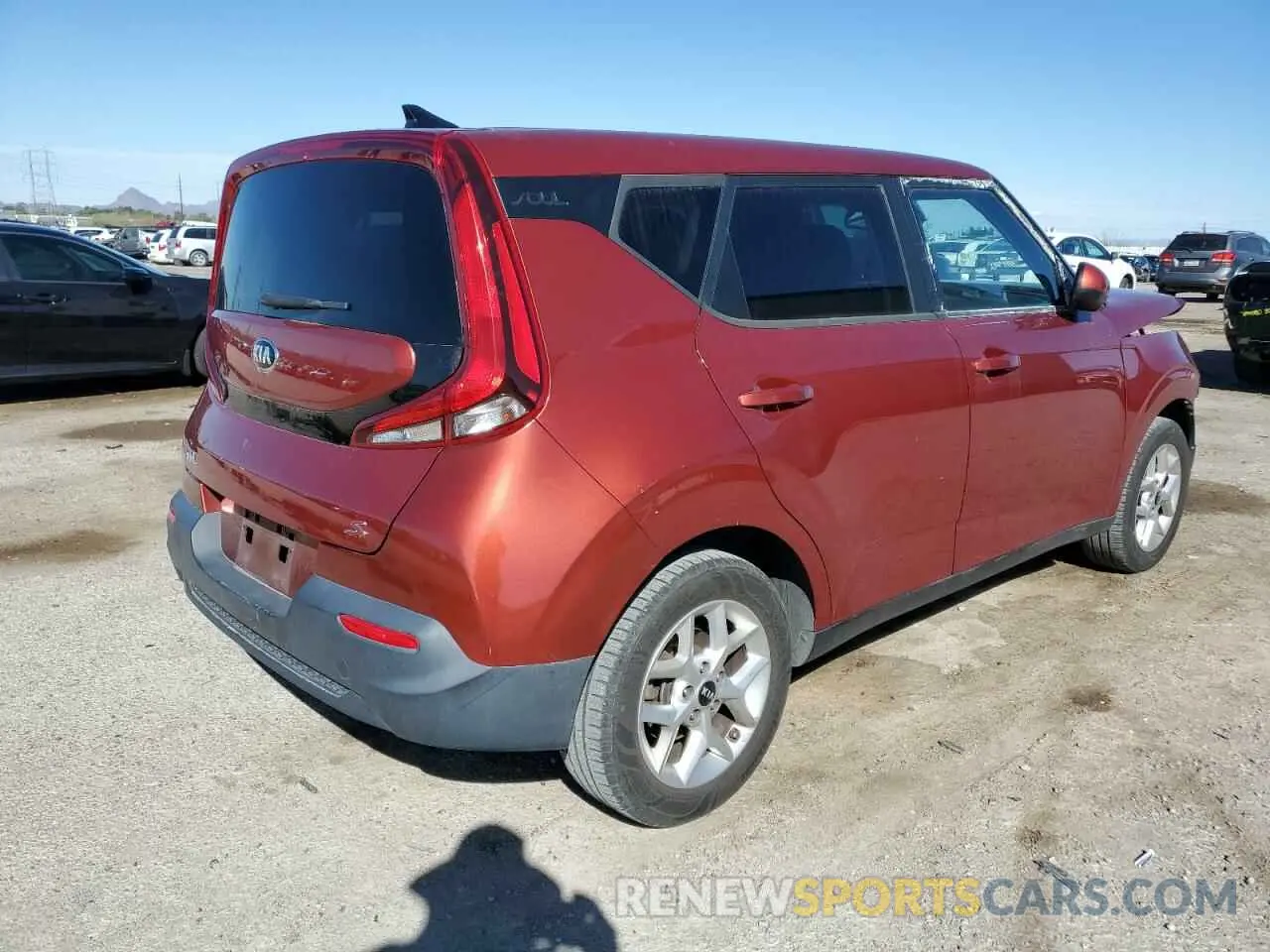3 Photograph of a damaged car KNDJ23AU6M7777118 KIA SOUL 2021