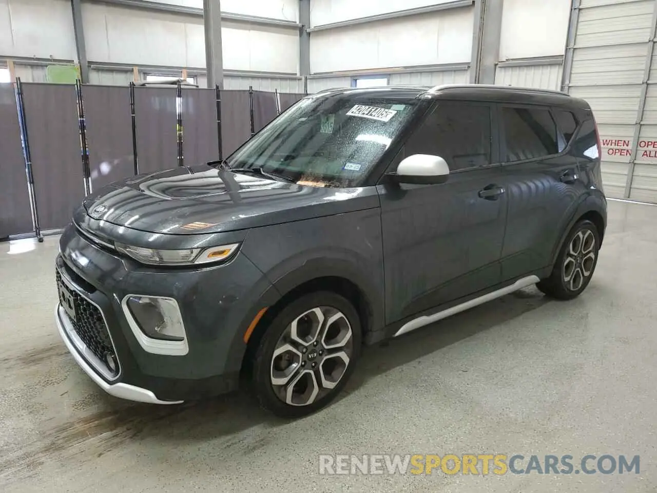 1 Photograph of a damaged car KNDJ23AU6M7779404 KIA SOUL 2021