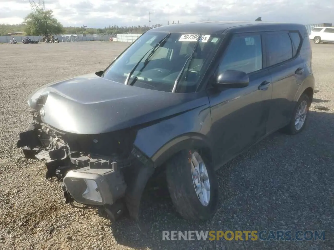 1 Photograph of a damaged car KNDJ23AU6M7786787 KIA SOUL 2021