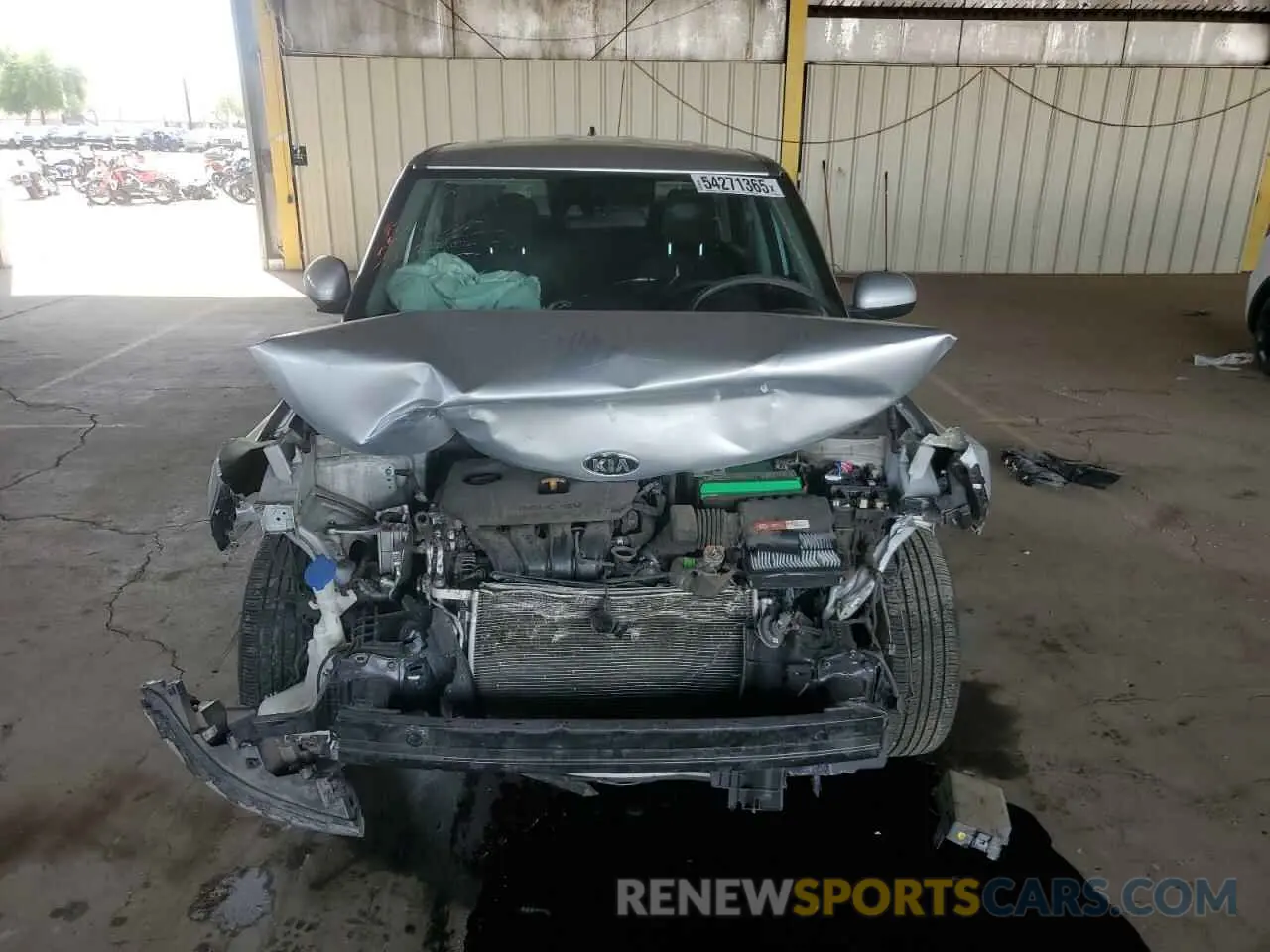 5 Photograph of a damaged car KNDJ23AU6M7795781 KIA SOUL 2021