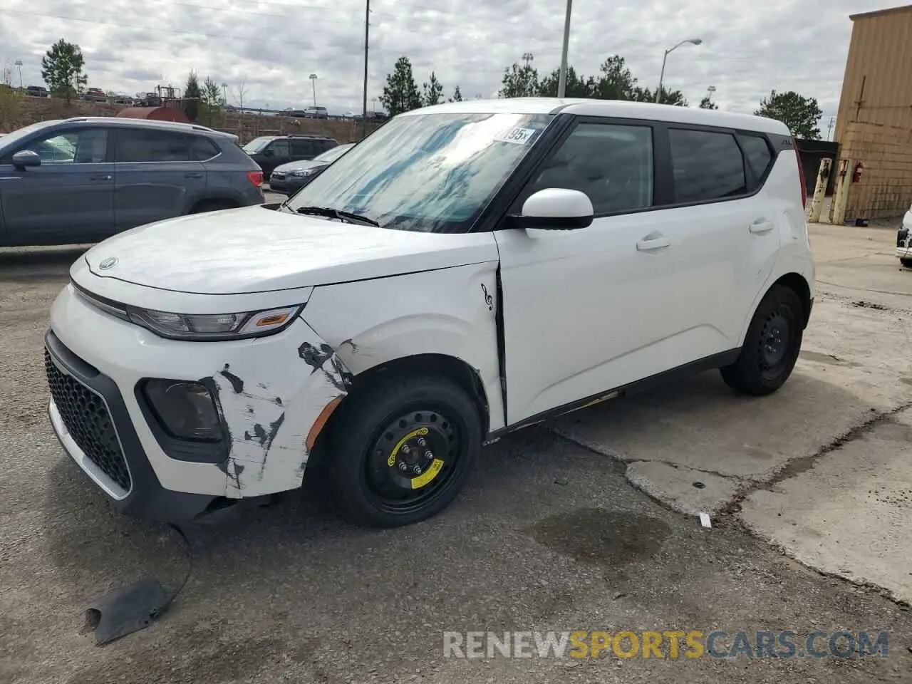 1 Photograph of a damaged car KNDJ23AU6M7797157 KIA SOUL 2021
