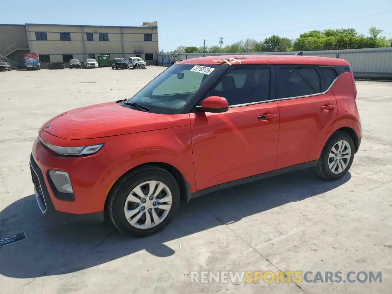 1 Photograph of a damaged car KNDJ23AU7M7125141 KIA SOUL 2021