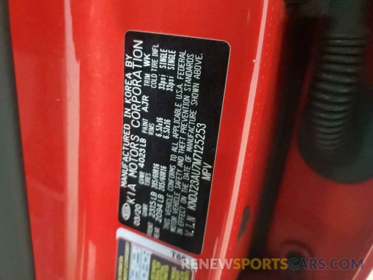 12 Photograph of a damaged car KNDJ23AU7M7125253 KIA SOUL 2021