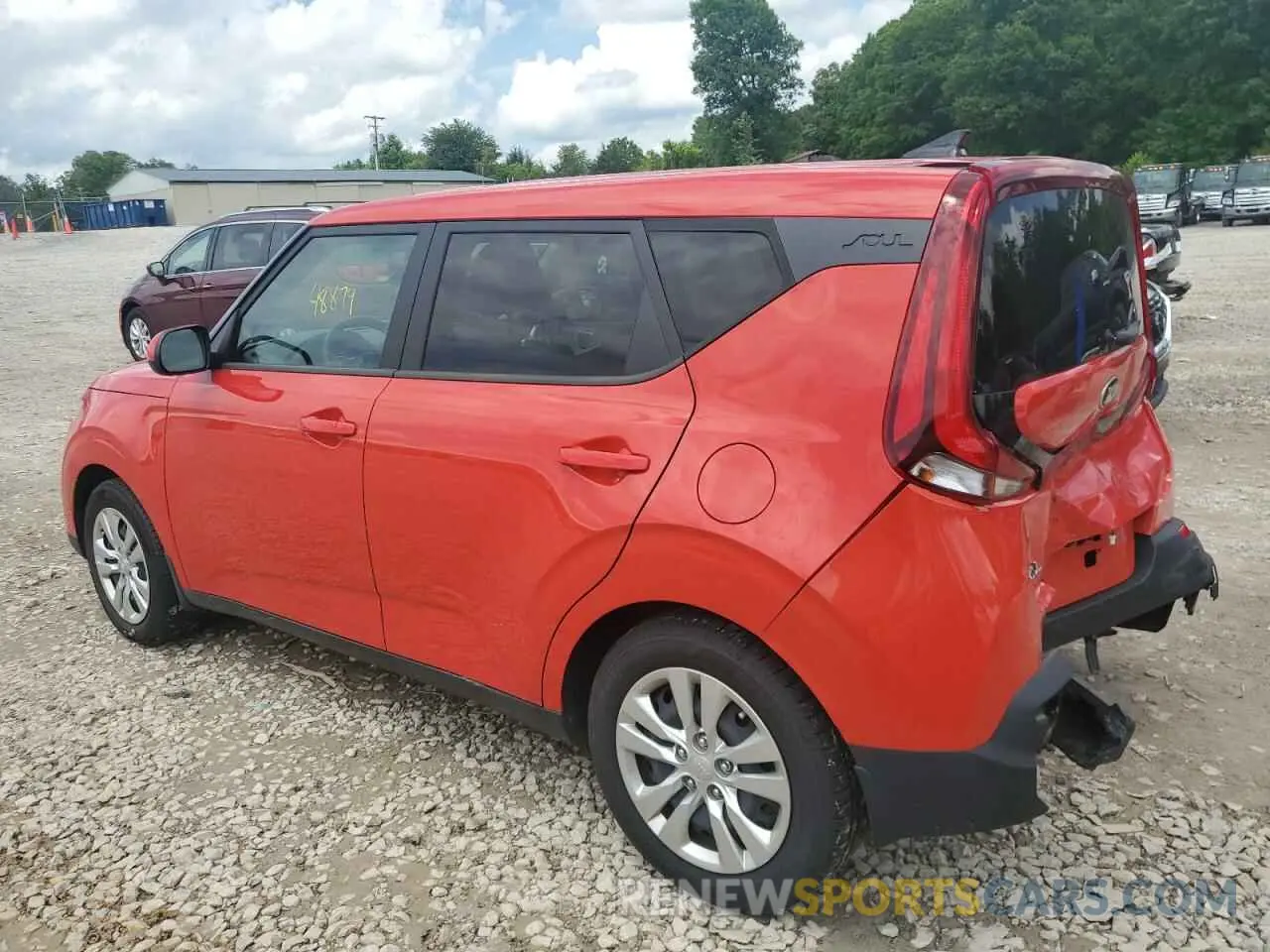 2 Photograph of a damaged car KNDJ23AU7M7144546 KIA SOUL 2021