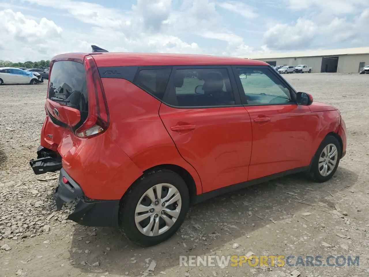 3 Photograph of a damaged car KNDJ23AU7M7144546 KIA SOUL 2021
