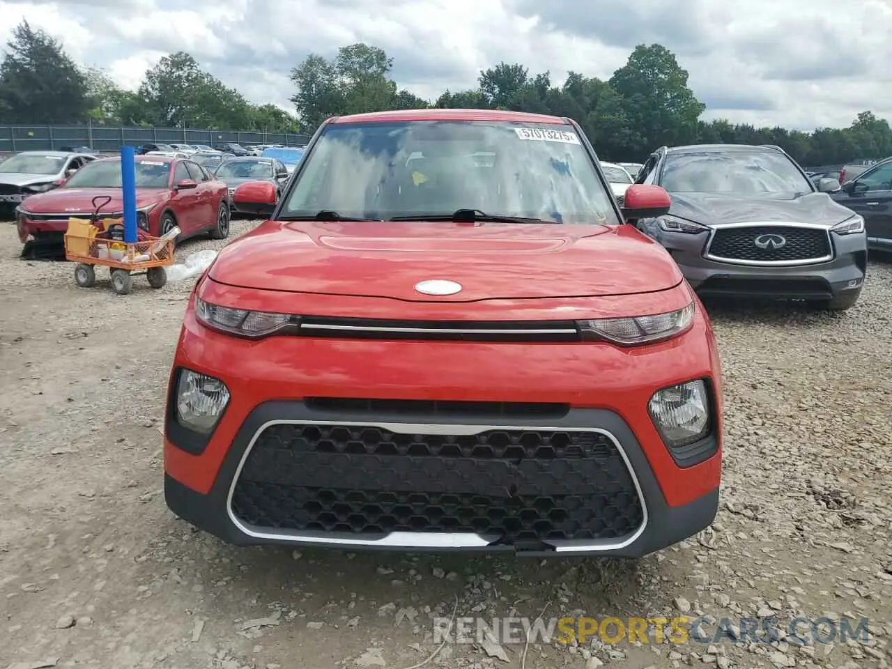 5 Photograph of a damaged car KNDJ23AU7M7144546 KIA SOUL 2021