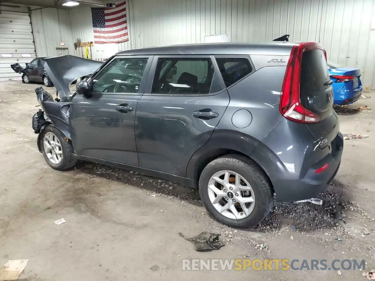 2 Photograph of a damaged car KNDJ23AU7M7736738 KIA SOUL 2021