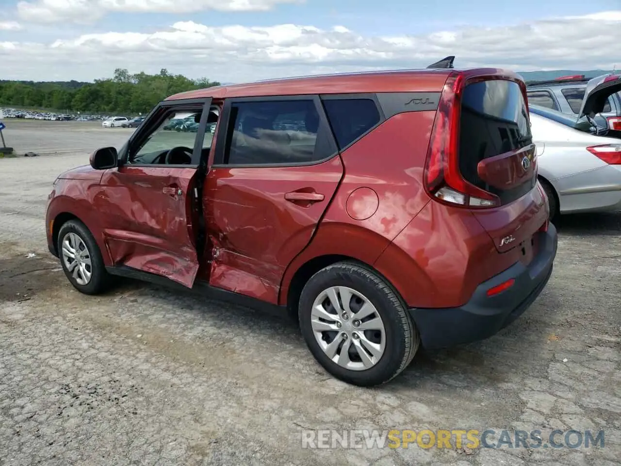 2 Photograph of a damaged car KNDJ23AU7M7741762 KIA SOUL 2021