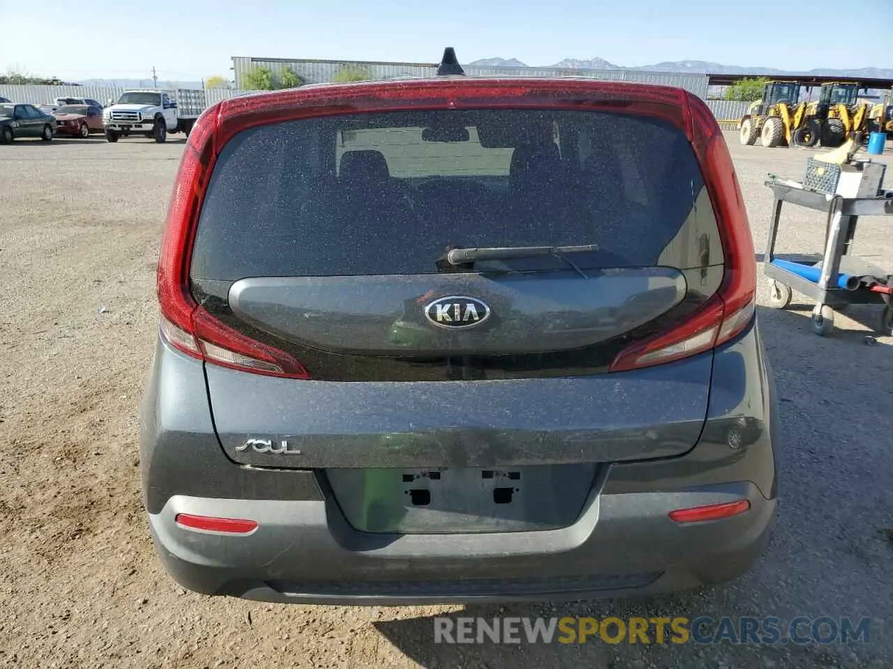 6 Photograph of a damaged car KNDJ23AU7M7760635 KIA SOUL 2021