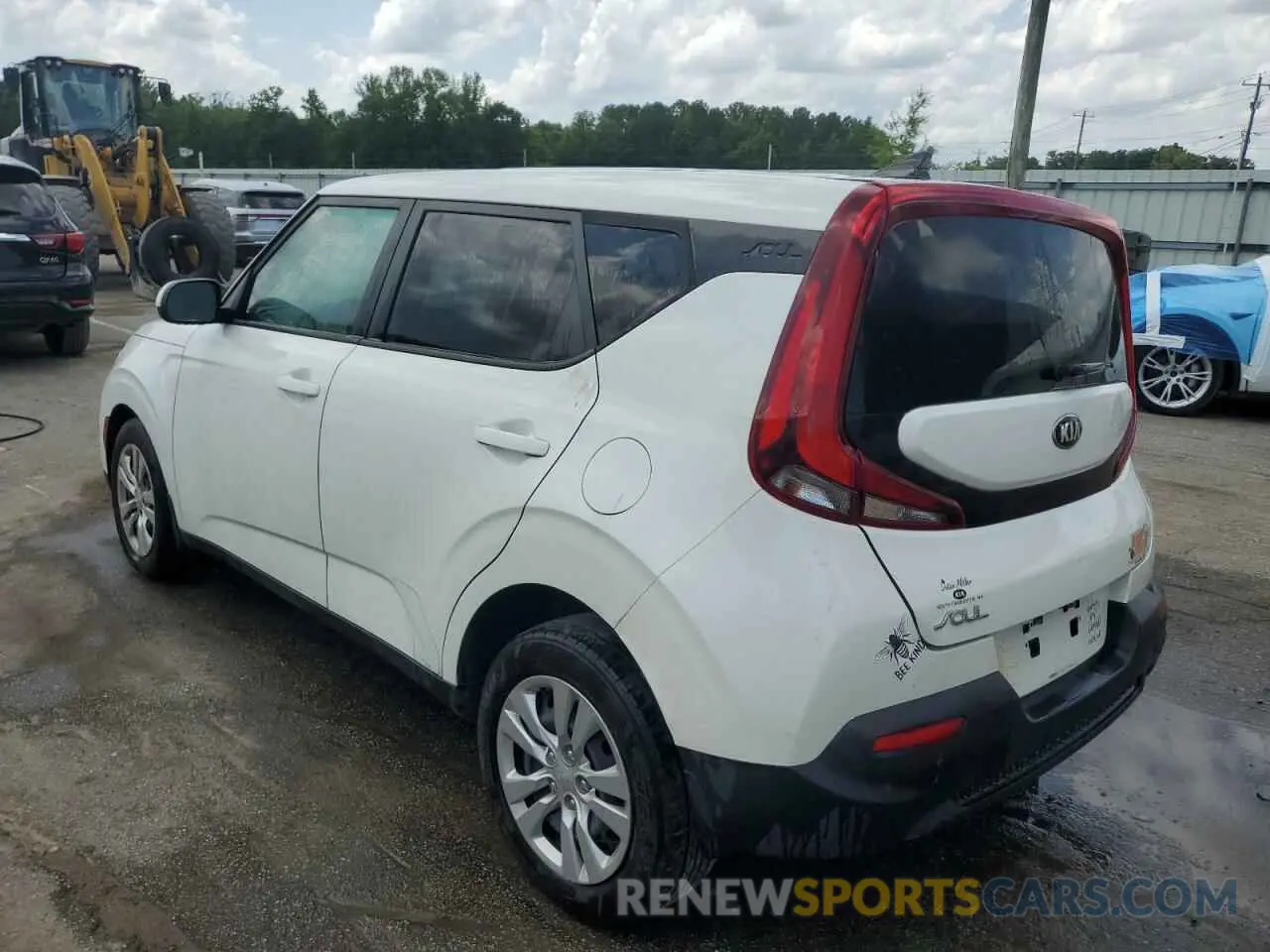 2 Photograph of a damaged car KNDJ23AU7M7767763 KIA SOUL 2021