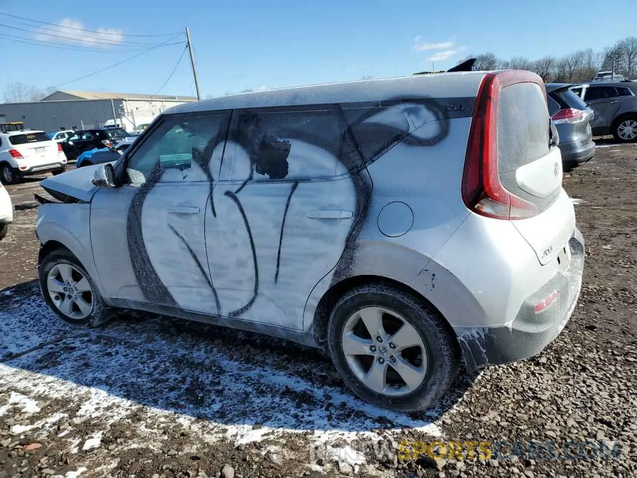 2 Photograph of a damaged car KNDJ23AU7M7788936 KIA SOUL 2021