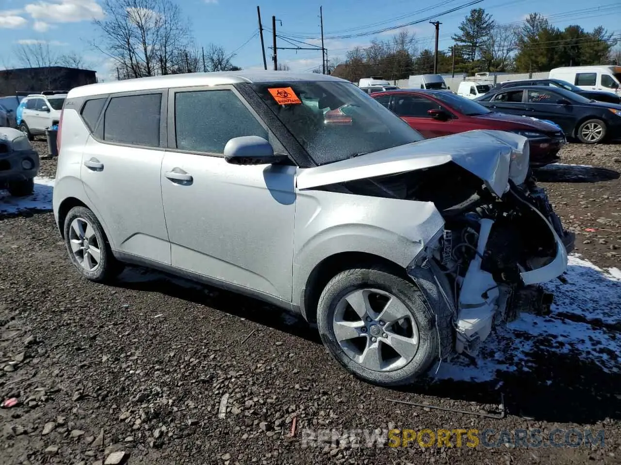 4 Photograph of a damaged car KNDJ23AU7M7788936 KIA SOUL 2021