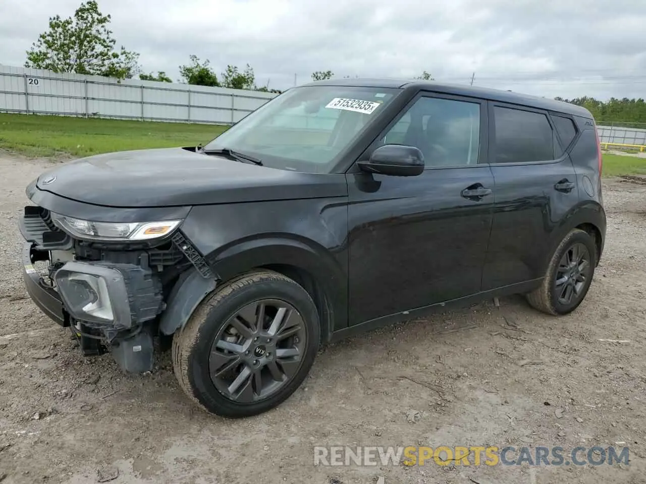 1 Photograph of a damaged car KNDJ23AU7M7791724 KIA SOUL 2021