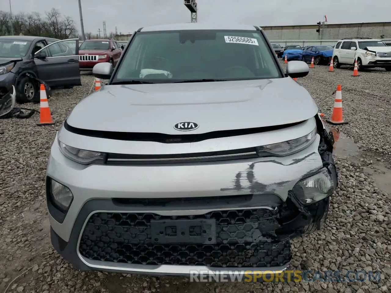 5 Photograph of a damaged car KNDJ23AU7M7793294 KIA SOUL 2021