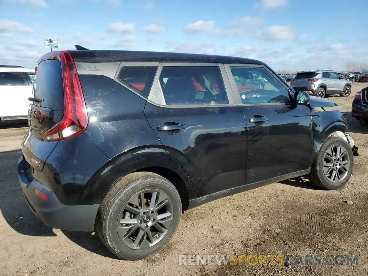 3 Photograph of a damaged car KNDJ23AU8M7147004 KIA SOUL 2021