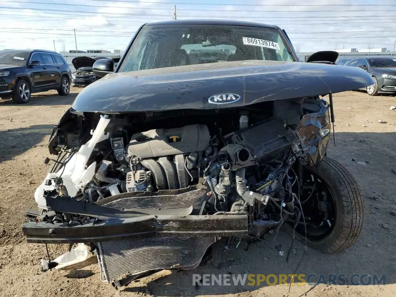 5 Photograph of a damaged car KNDJ23AU8M7147004 KIA SOUL 2021
