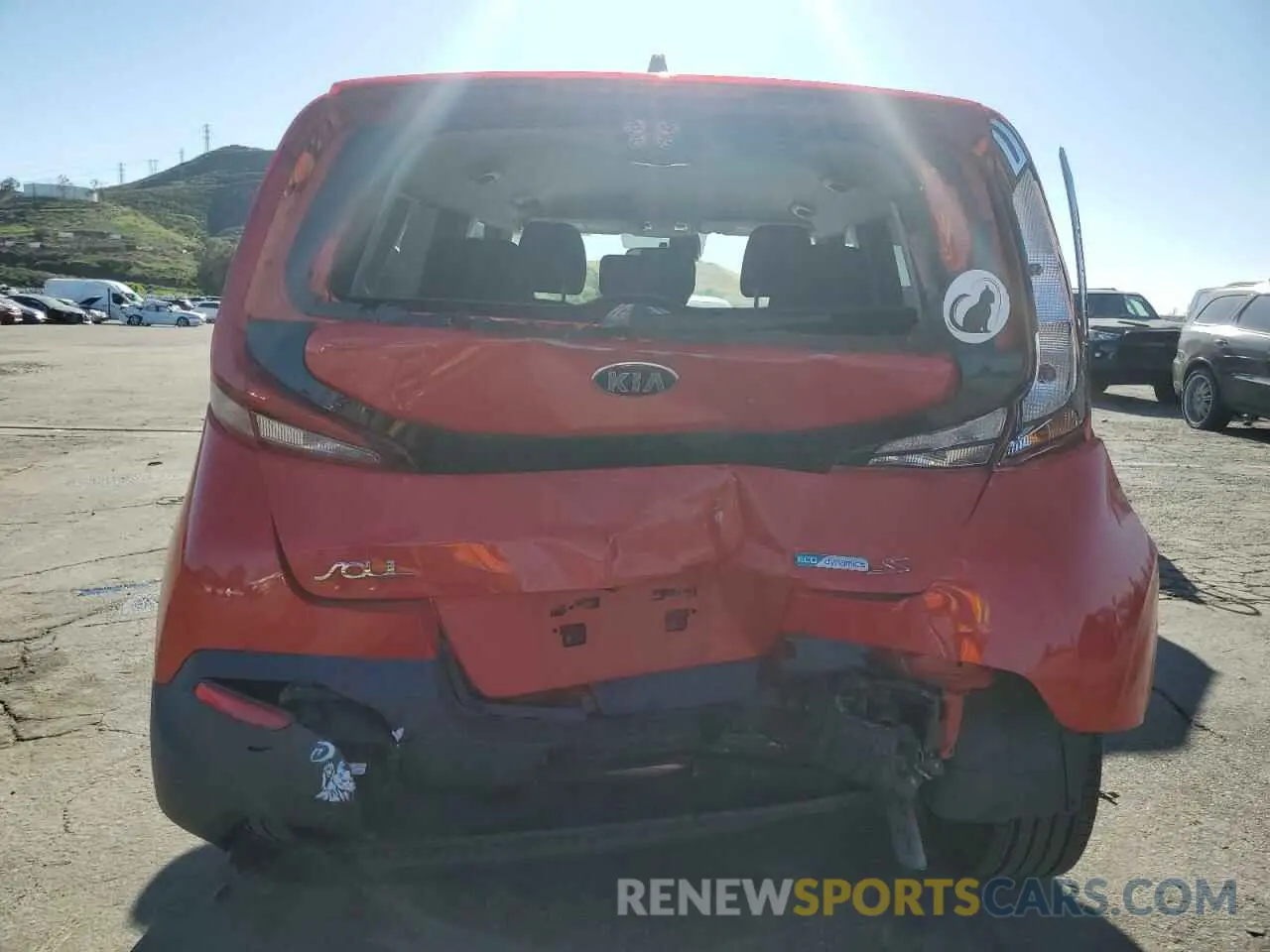 6 Photograph of a damaged car KNDJ23AU8M7149643 KIA SOUL 2021