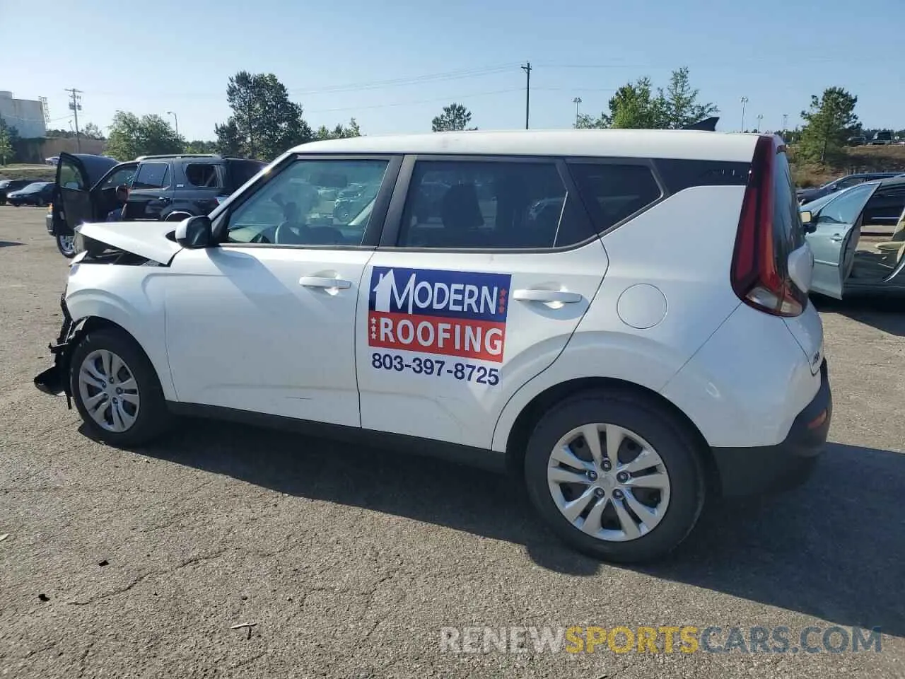 2 Photograph of a damaged car KNDJ23AU8M7736540 KIA SOUL 2021