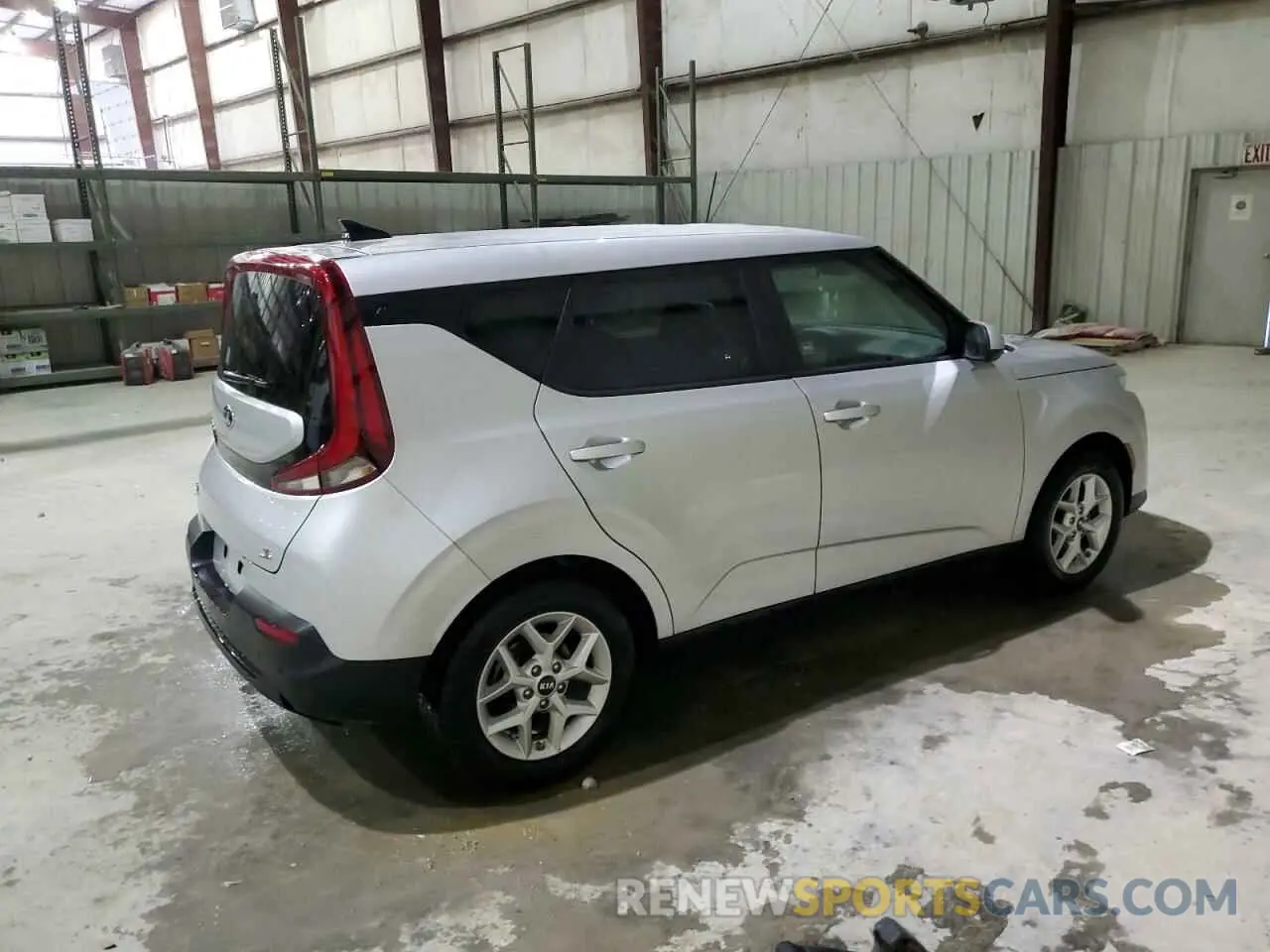 3 Photograph of a damaged car KNDJ23AU8M7740006 KIA SOUL 2021