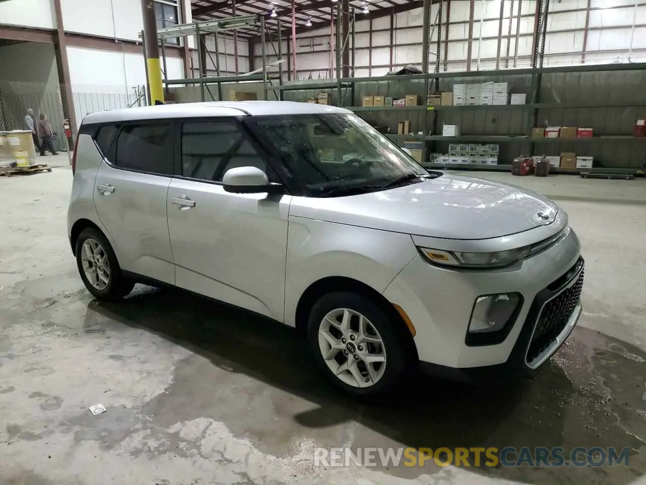 4 Photograph of a damaged car KNDJ23AU8M7740006 KIA SOUL 2021