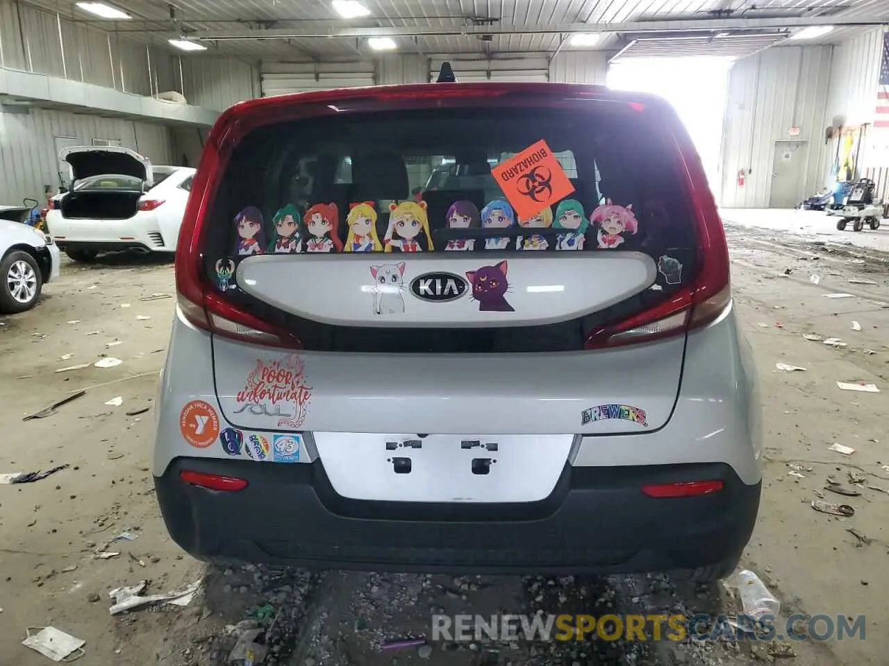 6 Photograph of a damaged car KNDJ23AU8M7746646 KIA SOUL 2021