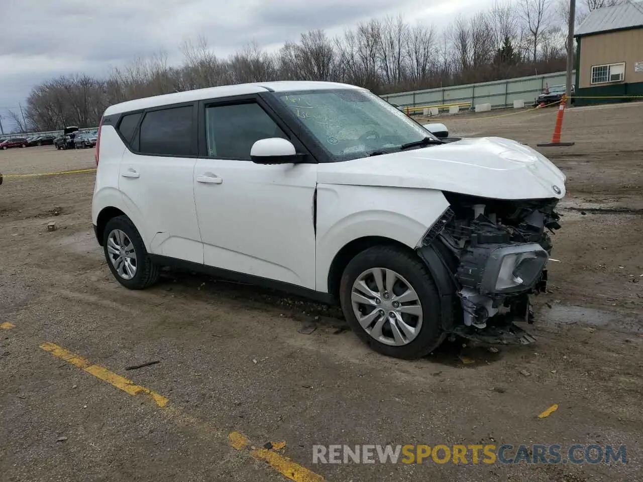 4 Photograph of a damaged car KNDJ23AU8M7760661 KIA SOUL 2021