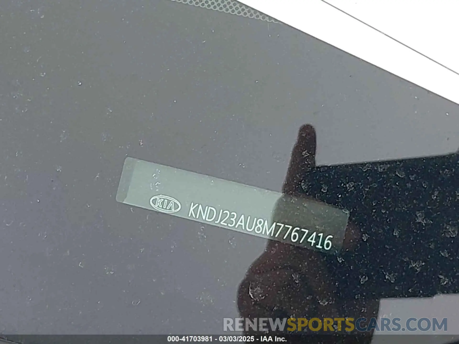 9 Photograph of a damaged car KNDJ23AU8M7767416 KIA SOUL 2021