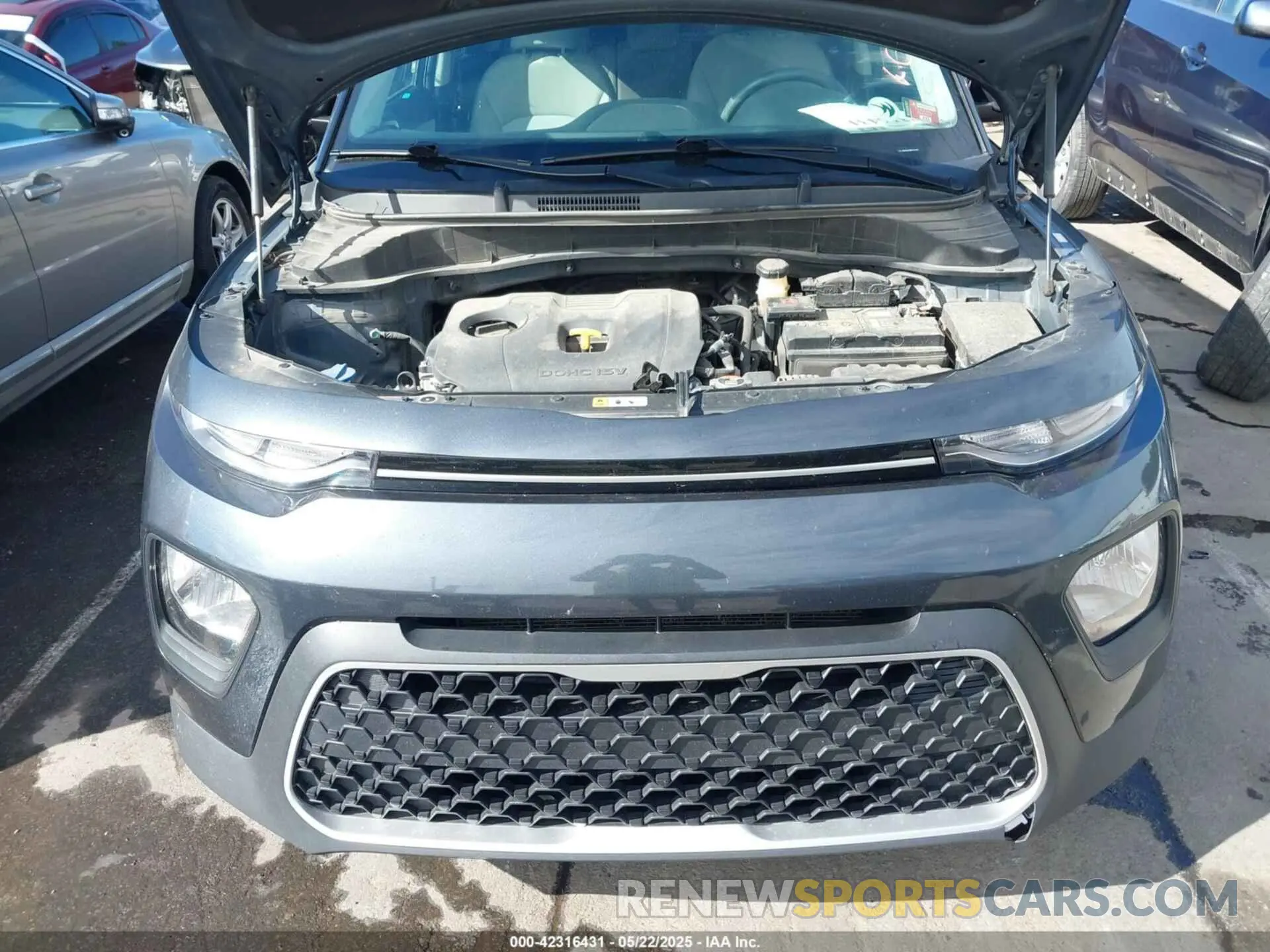 10 Photograph of a damaged car KNDJ23AU8M7767674 KIA SOUL 2021