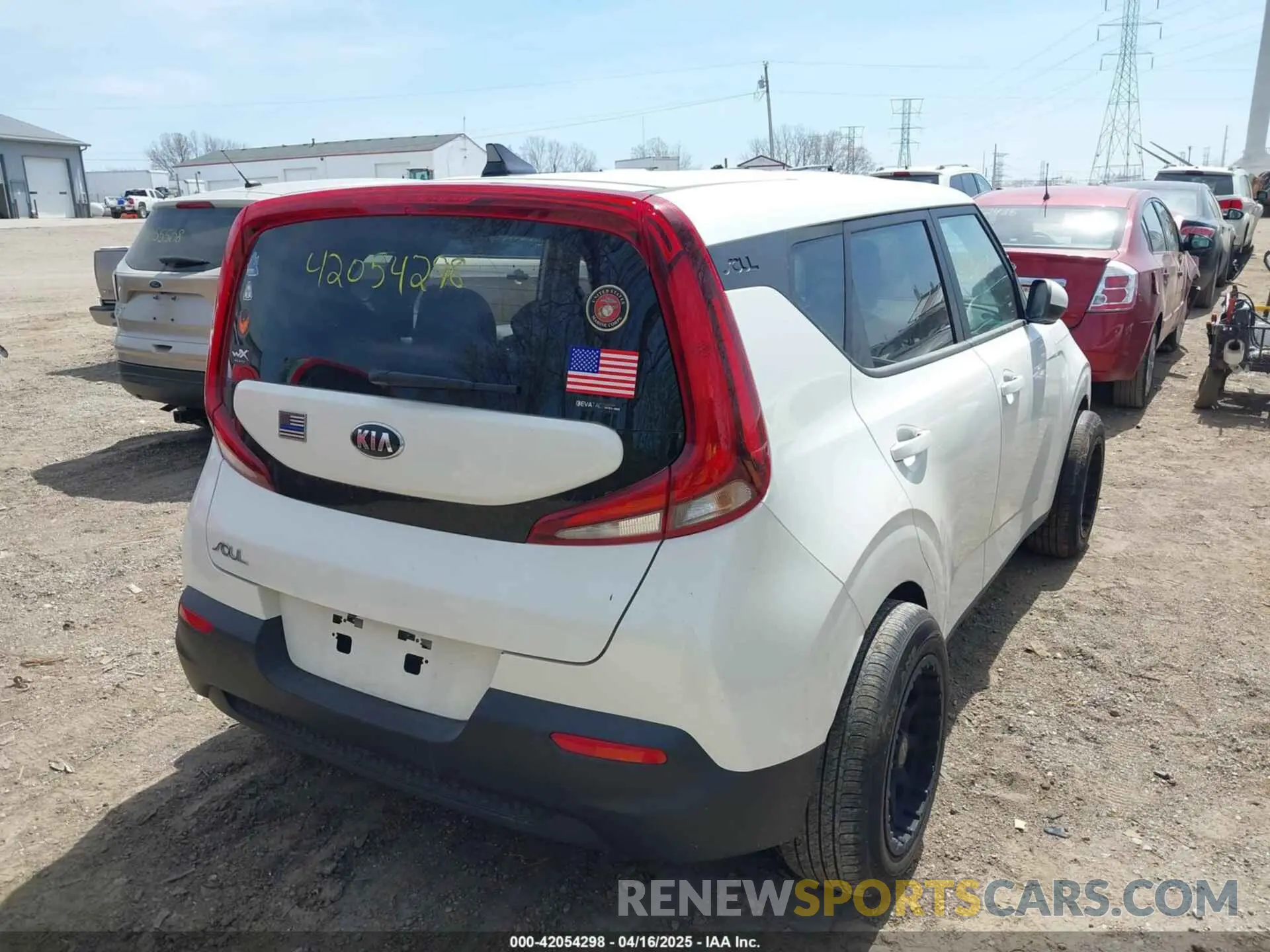 4 Photograph of a damaged car KNDJ23AU8M7772518 KIA SOUL 2021