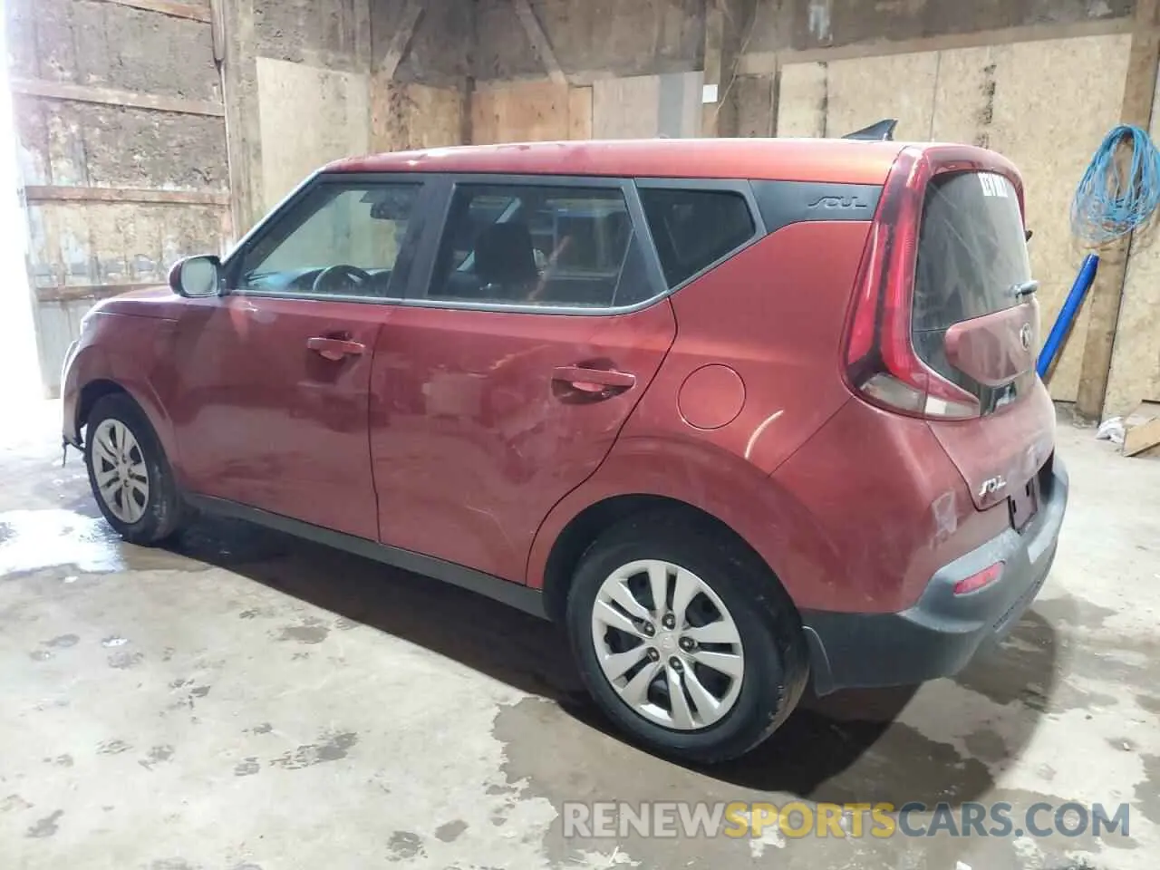 2 Photograph of a damaged car KNDJ23AU8M7785933 KIA SOUL 2021