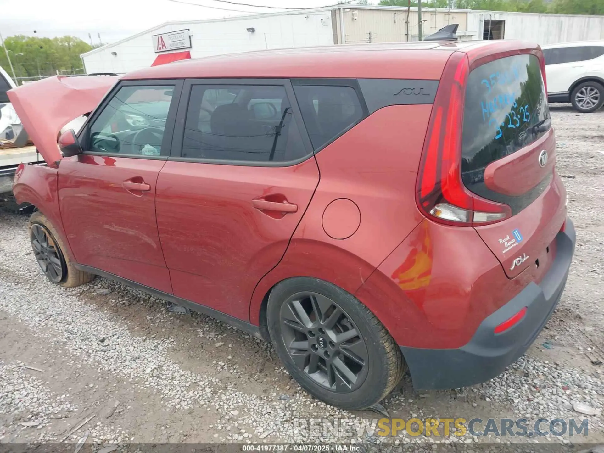 3 Photograph of a damaged car KNDJ23AU8M7792672 KIA SOUL 2021