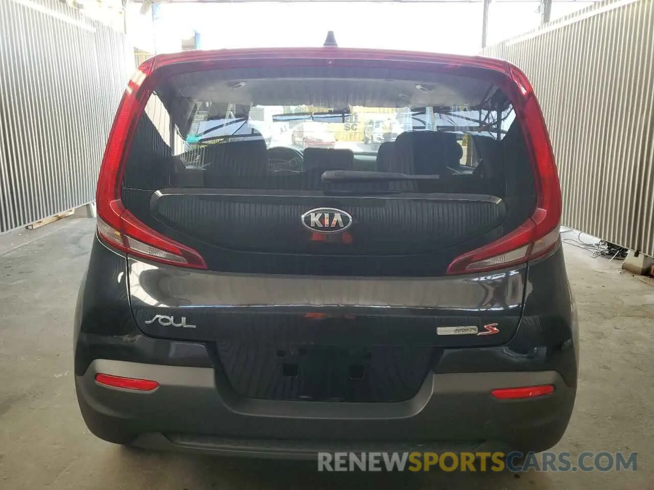 6 Photograph of a damaged car KNDJ23AU8M7794602 KIA SOUL 2021