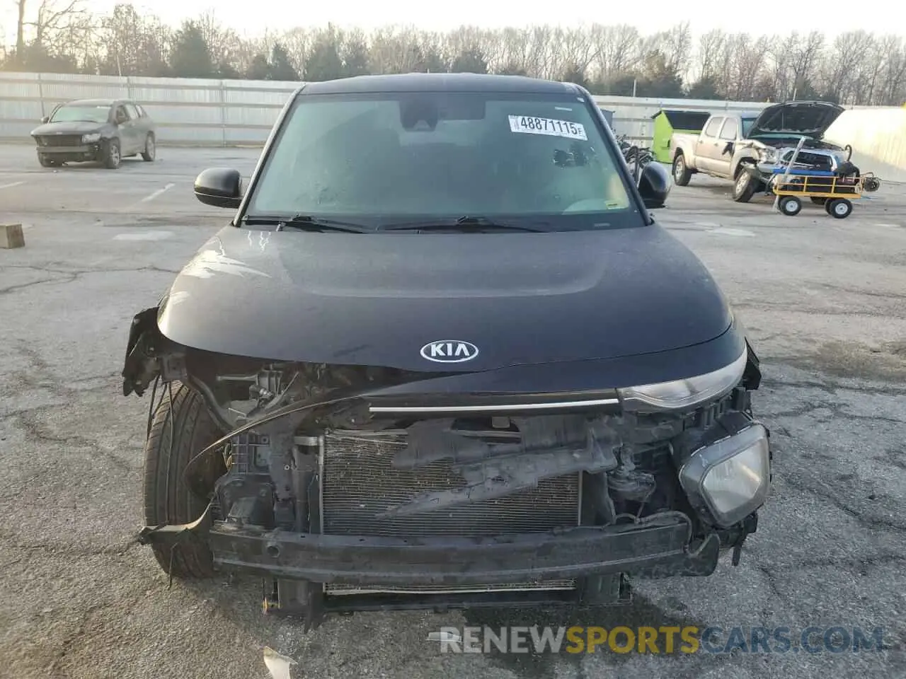 5 Photograph of a damaged car KNDJ23AU9M7129787 KIA SOUL 2021