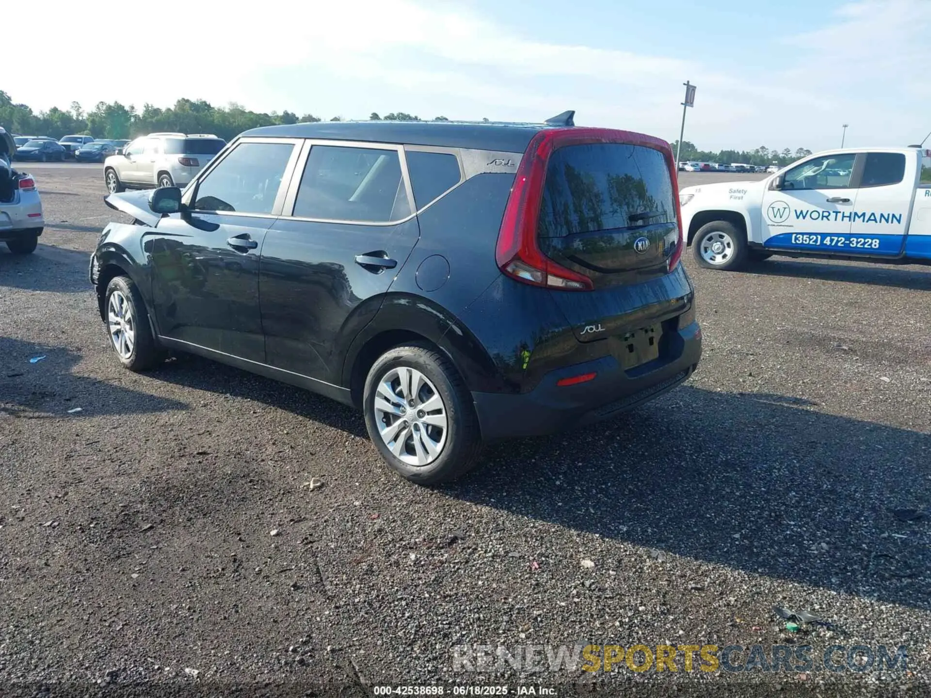 3 Photograph of a damaged car KNDJ23AU9M7145018 KIA SOUL 2021