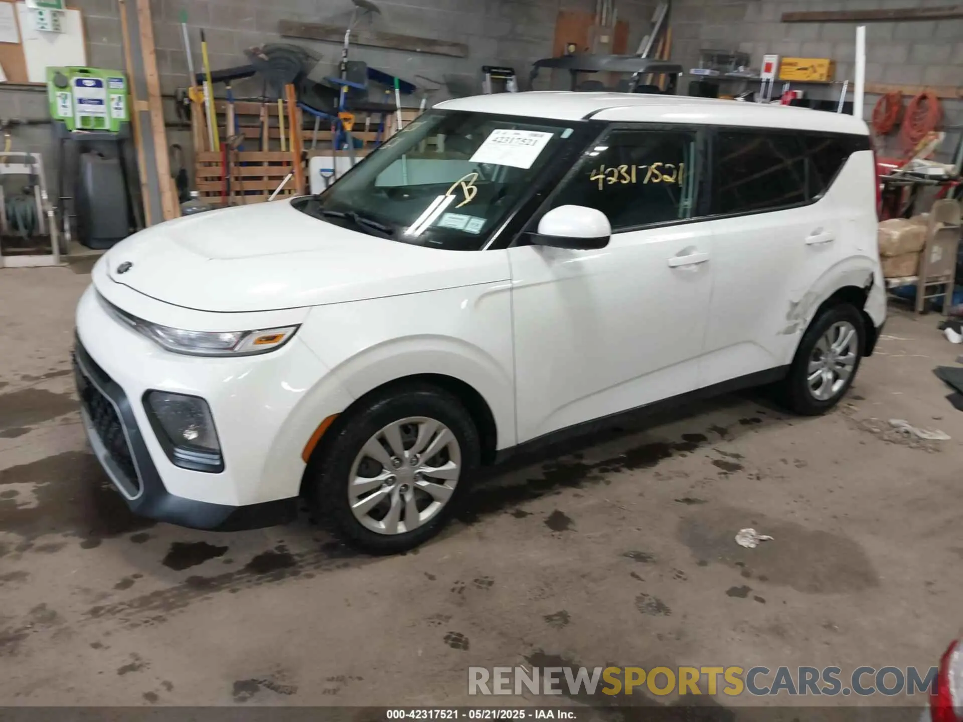 2 Photograph of a damaged car KNDJ23AU9M7759180 KIA SOUL 2021