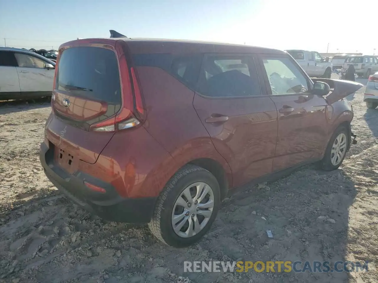3 Photograph of a damaged car KNDJ23AU9M7788212 KIA SOUL 2021