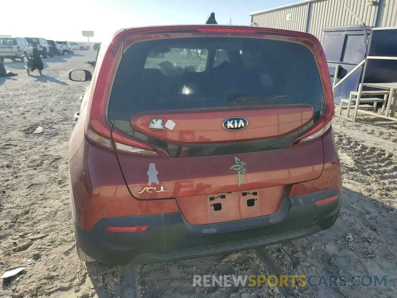 6 Photograph of a damaged car KNDJ23AU9M7788212 KIA SOUL 2021