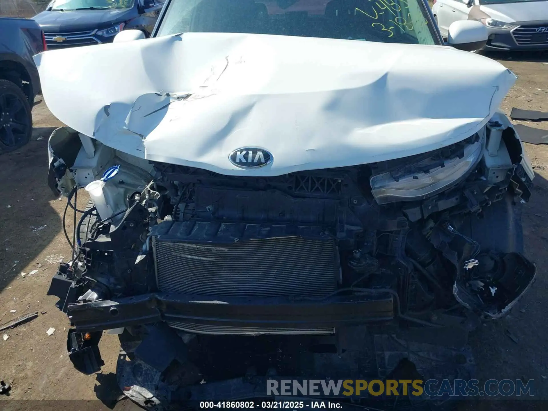 6 Photograph of a damaged car KNDJ23AUXM7124839 KIA SOUL 2021