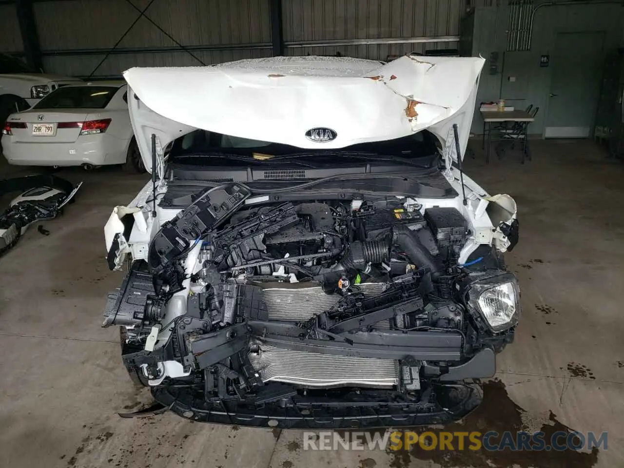 5 Photograph of a damaged car KNDJ23AUXM7129491 KIA SOUL 2021
