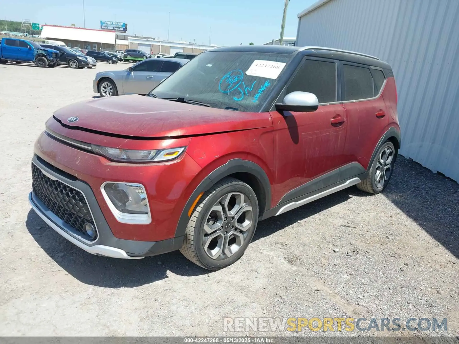 2 Photograph of a damaged car KNDJ23AUXM7132794 KIA SOUL 2021