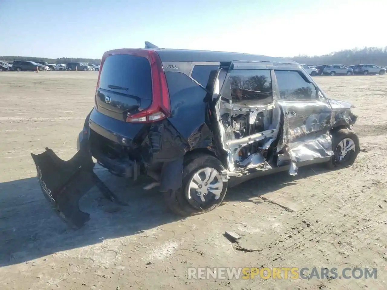 3 Photograph of a damaged car KNDJ23AUXM7139731 KIA SOUL 2021