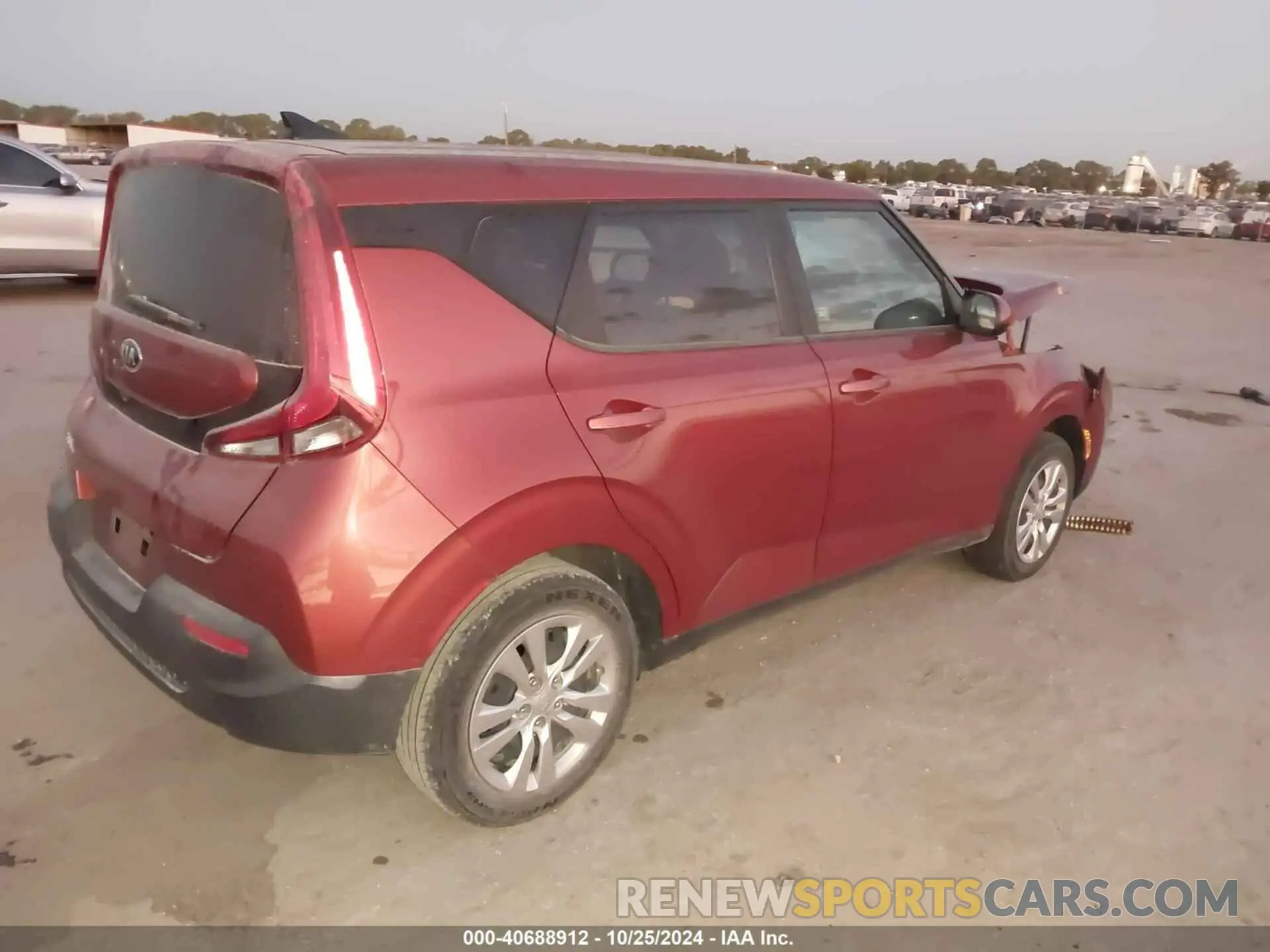 4 Photograph of a damaged car KNDJ23AUXM7743215 KIA SOUL 2021