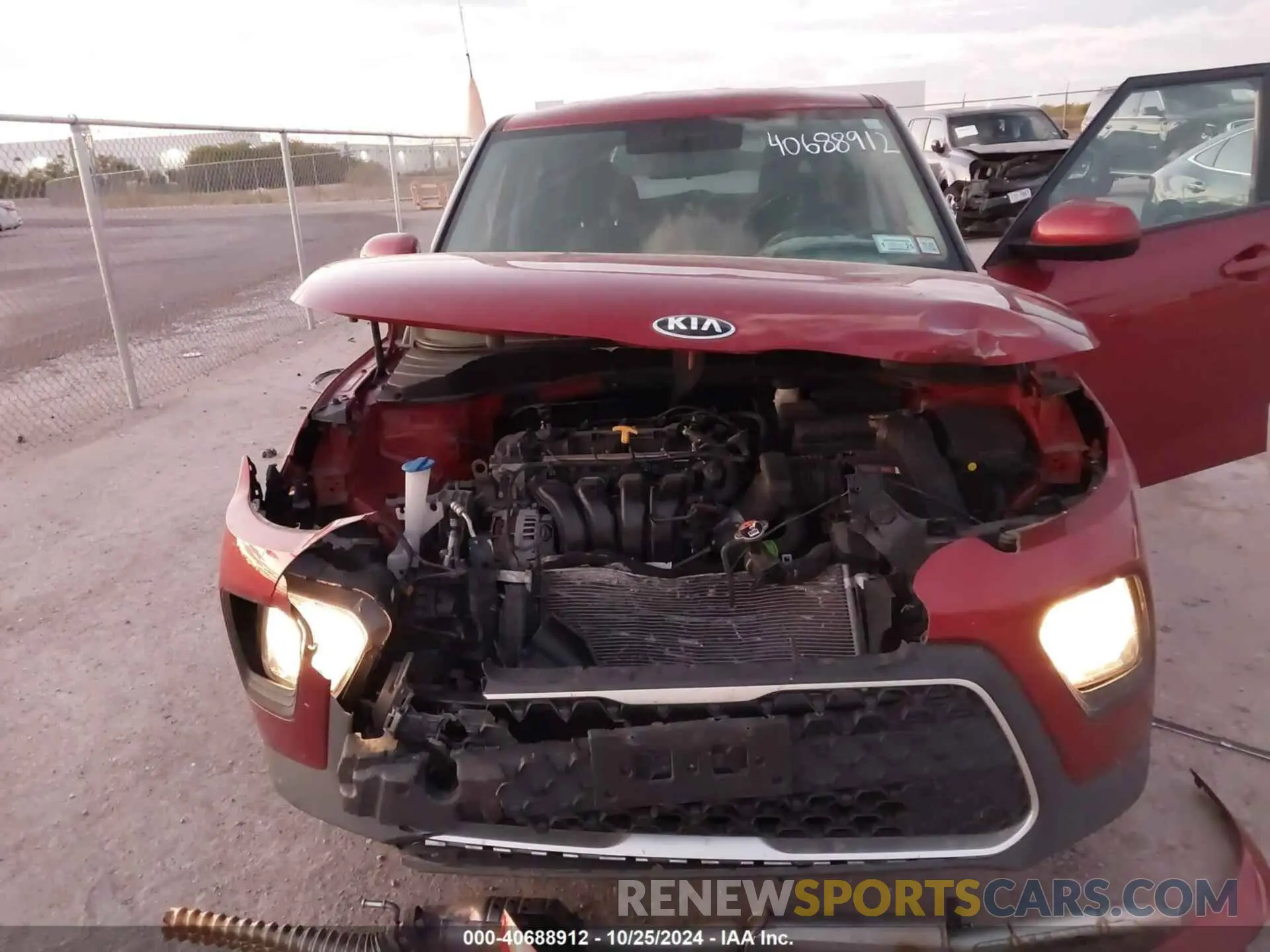 6 Photograph of a damaged car KNDJ23AUXM7743215 KIA SOUL 2021