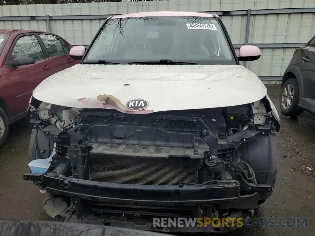 5 Photograph of a damaged car KNDJ23AUXM7746227 KIA SOUL 2021