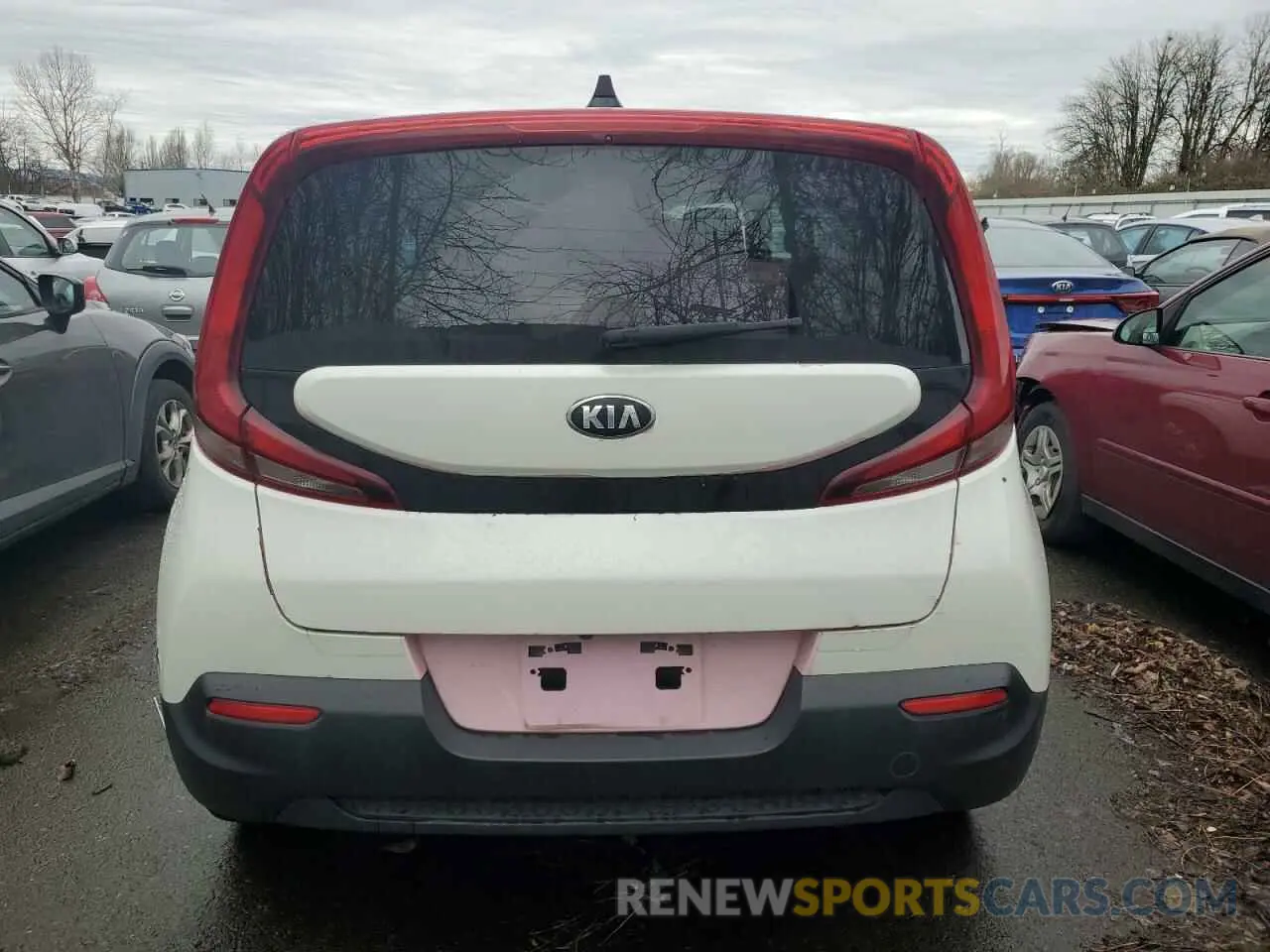 6 Photograph of a damaged car KNDJ23AUXM7746227 KIA SOUL 2021