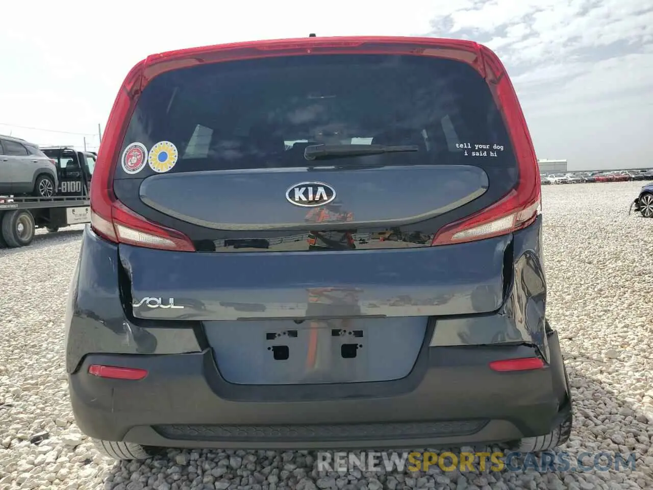 6 Photograph of a damaged car KNDJ23AUXM7747474 KIA SOUL 2021